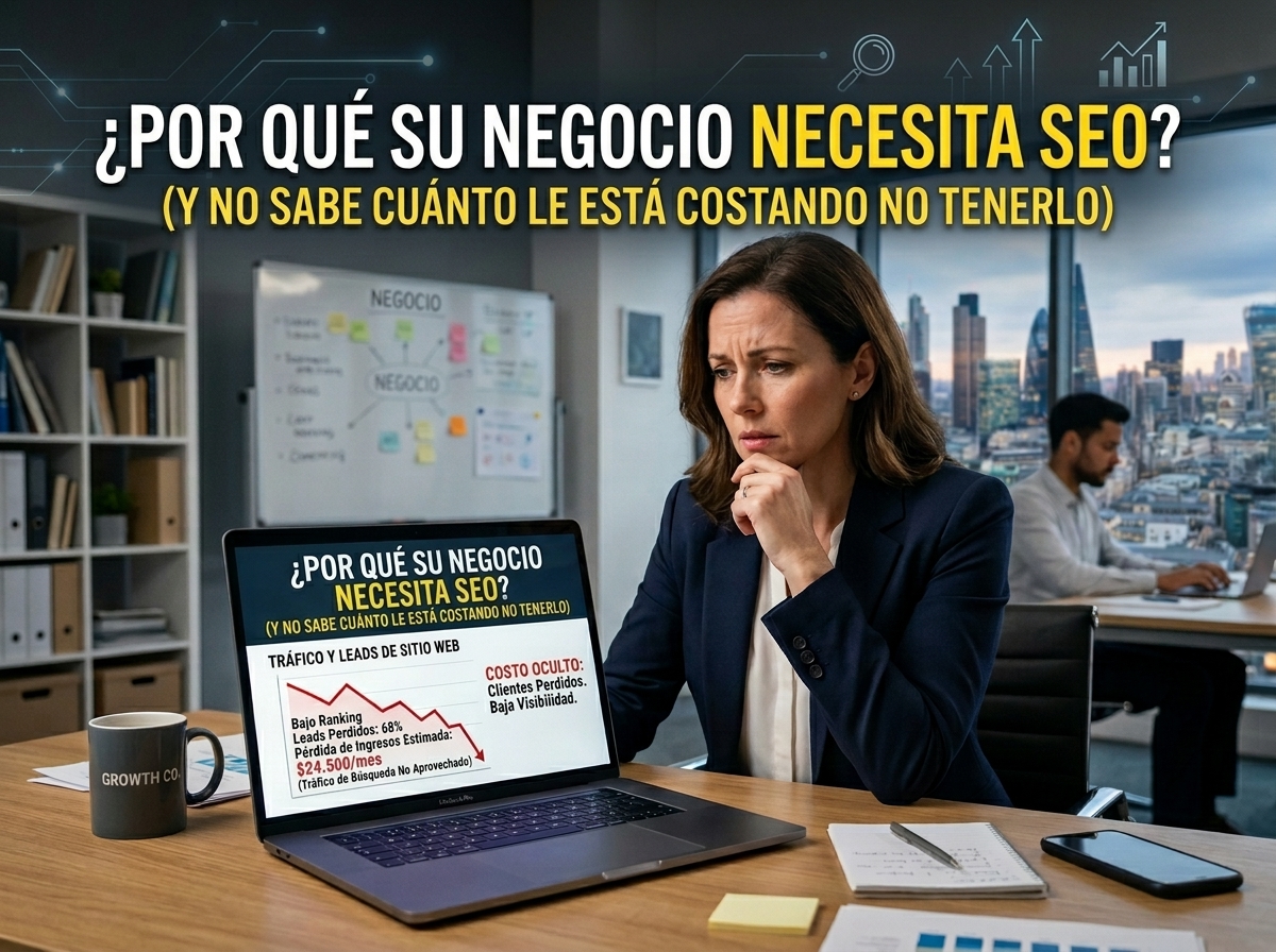 Por qué tu negocio necesita SEO (y no sabe cuánto le está costando no tenerlo)